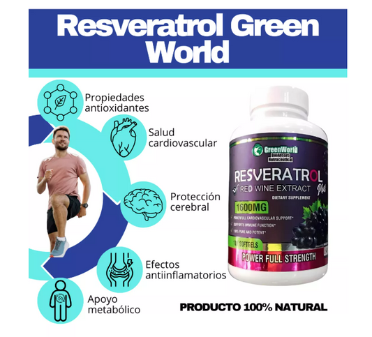 RESVERATROL CAPSULAS