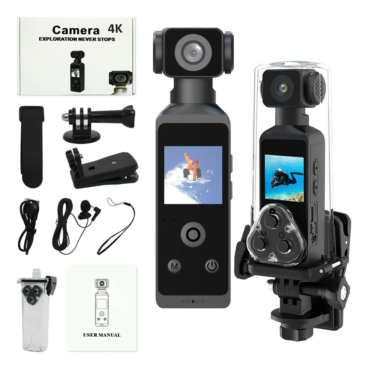 Camara Portatil 4K