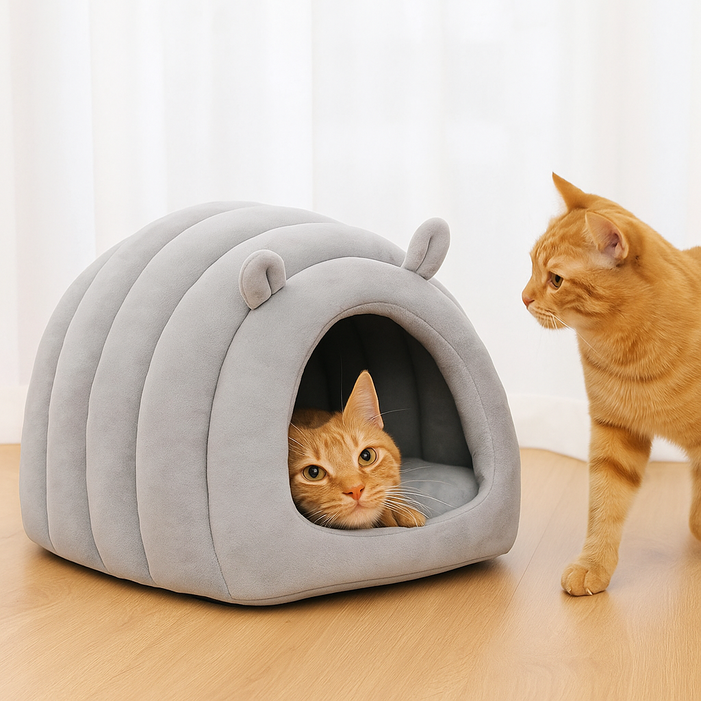 Cama Y Casa Cuchas Para Gatos Felpudas