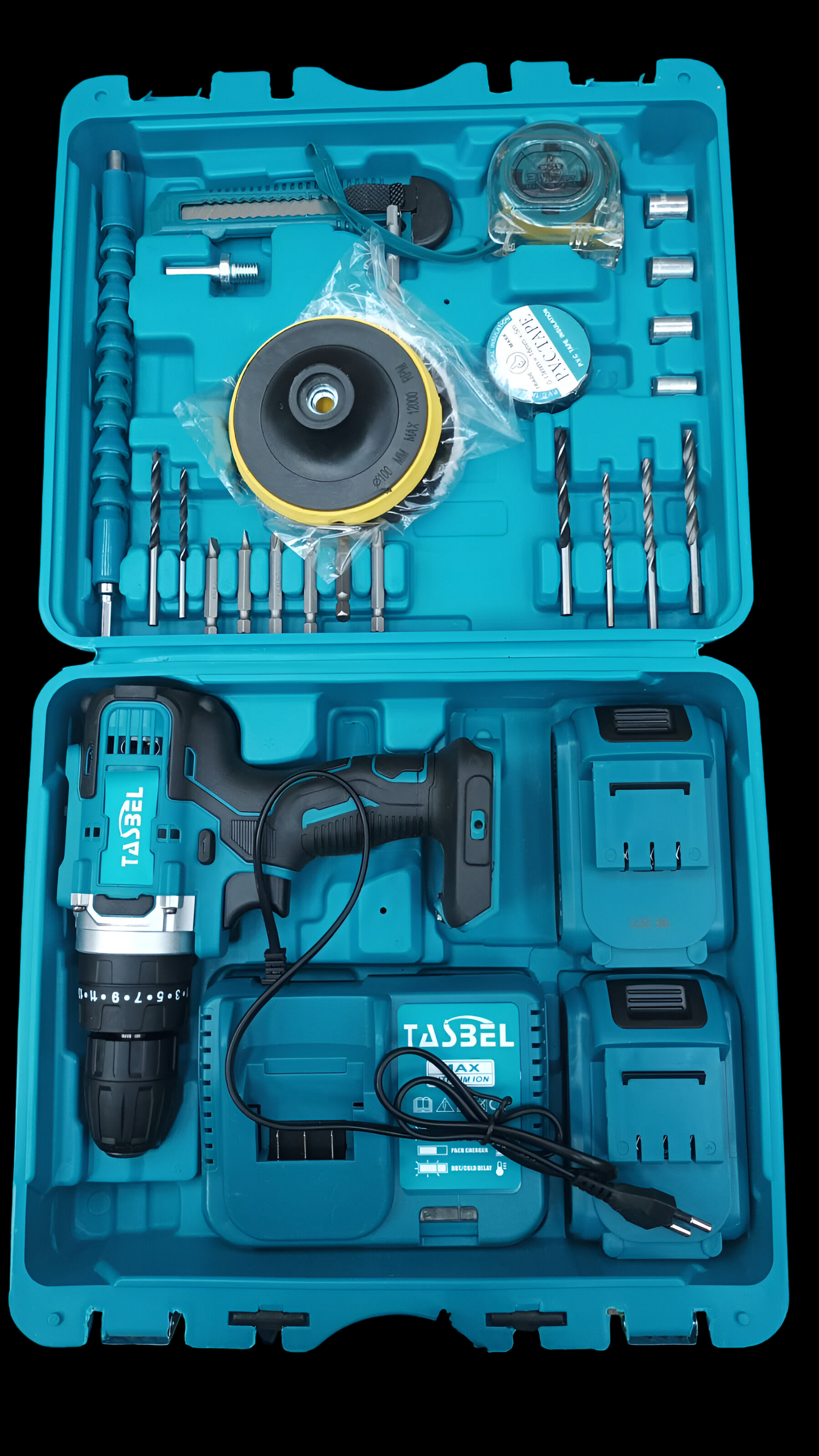 Taladro pulidora /Batería de 98v