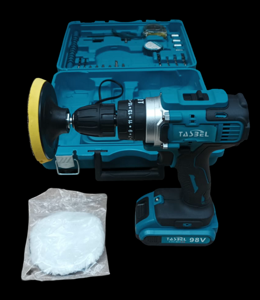 Taladro pulidora /Batería de 98v