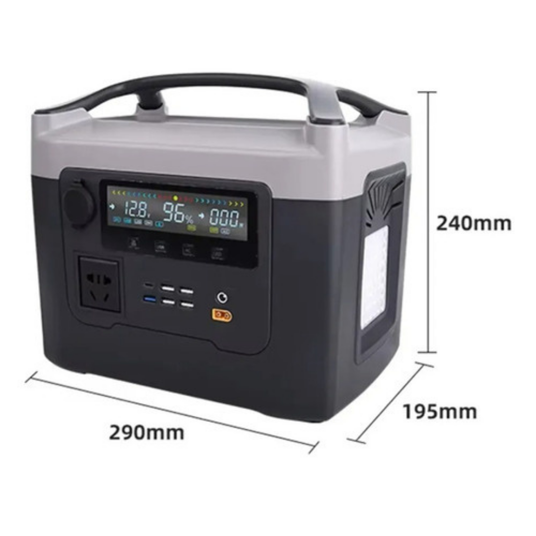 Generador Eléctrico Portátil con Múltiple