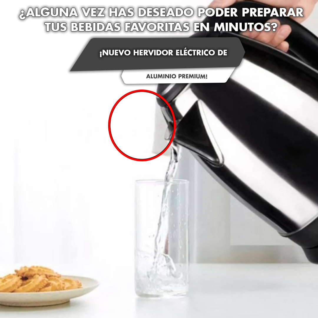 Hervidor Eléctrico De Aluminio Premium