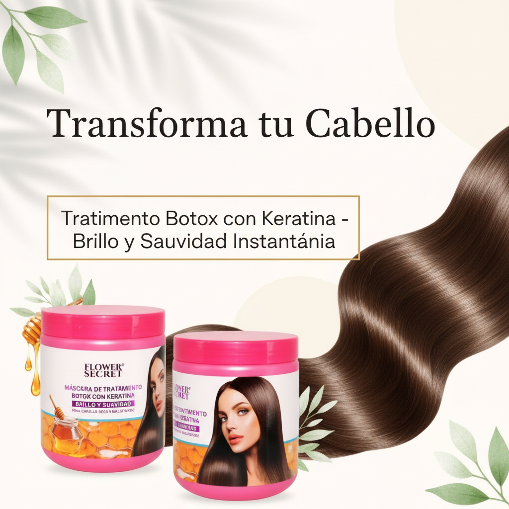 TRATAMIENTO CAPILAR DE MIEL CON KERATINA