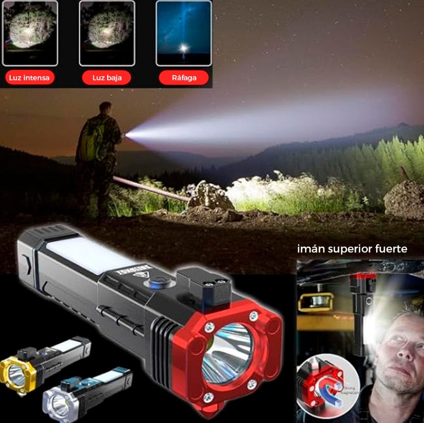 Linterna 4 en 1 pro