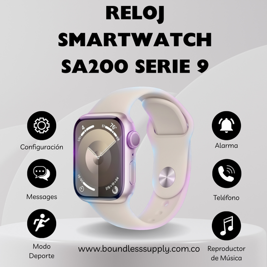 Reloj Smartwatch Sa200 Serie 9