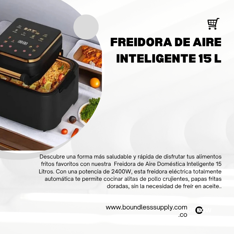 Freidora de Aire Inteligente 15 L